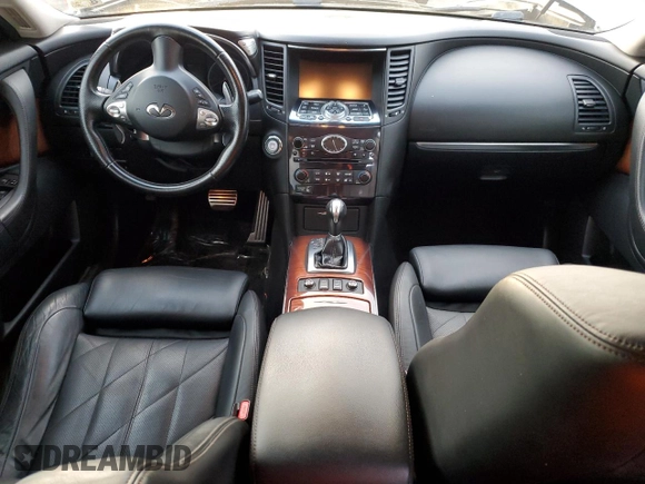 2011 Infiniti FX with VIN JN8BS1MW1BM170035, listed as a Copart auction lot 83537414 with Not provided miles and Salvage title. Bid and sale history available at DreamBid. Image 8.