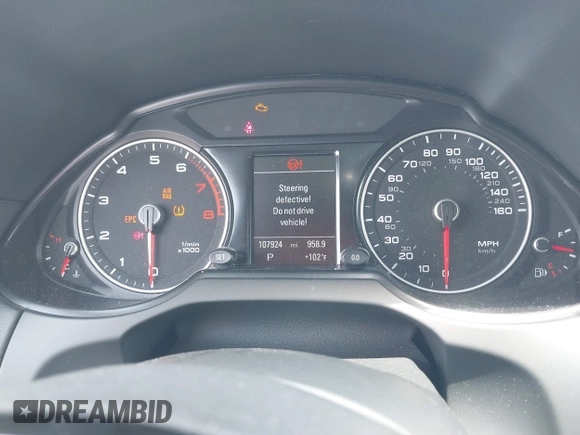 2014 Audi Q5 Premium Plus z VIN WA1DGAFP4EA004281, wystawiony jako IAAI lot #39853592 z przebiegiem 107 924 mil mil oraz . Historia ofert i sprzedaży dostępna na DreamBid. Obrazek 7.
