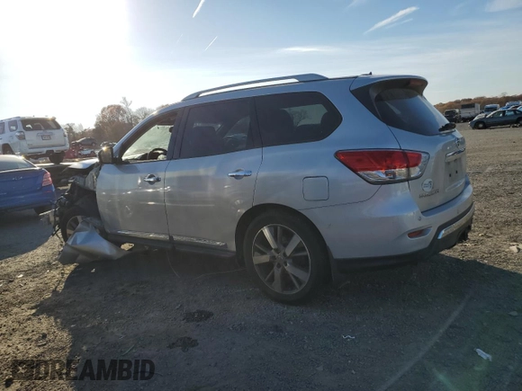 2014 Nissan Pathfinder SL with VIN 5N1AR2MN2EC732725, listed as a Copart auction lot 79501104 with 90,691 mi miles and Clean Title. Bid and sale history available at DreamBid. Image 2.