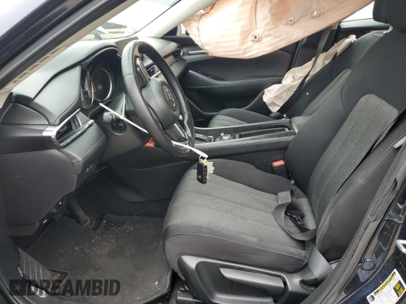 2021 Mazda 6 Sport with VIN JM1GL1UM3M1601363, listed as a Copart auction lot 84302274 with 62,227 mi miles and Salvage Title. Bid and sale history available at carsss.com. Image 7.