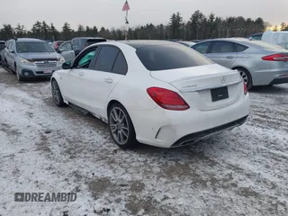 2018 Mercedes-Benz C 43 AMG with VIN 55SWF6EB2JU246197, listed as a IAAI auction lot 41347044 with 61,548 mi miles and . Bid and sale history available at carsss.com. Image 3.