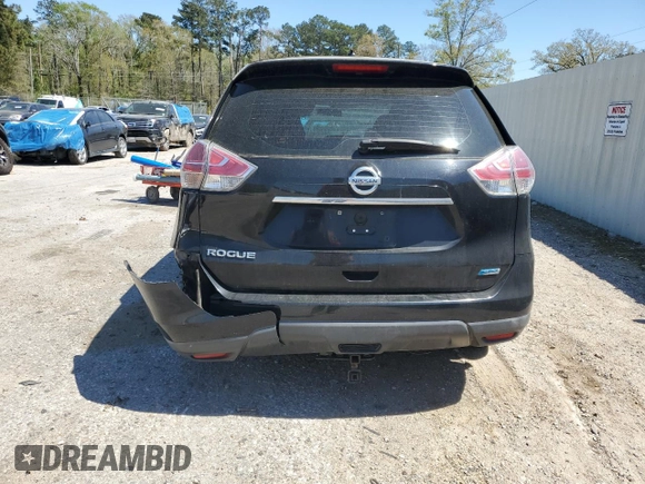 2014 Nissan Rogue SL with VIN 5N1AT2MT6EC803957, listed as a Copart auction lot 50031415 with 0 mi miles and Salvage Title. Bid and sale history available at carsss.com. Image 6.