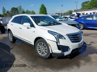 2017 Cadillac XT5 Luxury AWD with VIN 1GYKNDRS8HZ202558, listed as a IAAI auction lot 41985691 with 92,159 mi miles. Bid and sale history available at carsss.com. Image 1.