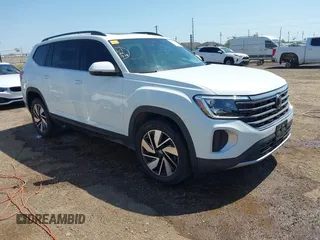 2025 Volkswagen Atlas SE with VIN 1V2JR2CA7SC514986, listed as a IAAI auction lot 42003723 with 4,995 mi miles and . Bid and sale history available at DreamBid. Image 1.