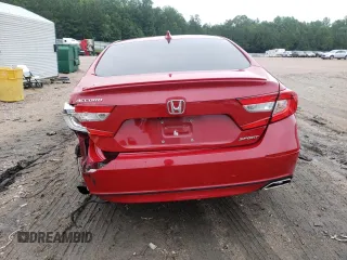 2018 Honda Accord Sedan Sport 1.5T with VIN 1HGCV1F39JA137747, listed as a Copart auction lot 57206083 with 58,126 mi miles and Salvage Title. Bid and sale history available at carsss.com. Image 6.
