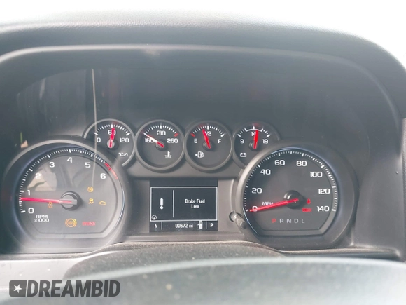 2020 Chevrolet Silverado 1500 Custom with VIN 1GCRWBEHXLZ339073, listed as a IAAI auction lot 41508633 with 90,672 mi miles. Bid and sale history available at carsss.com. Image 7.