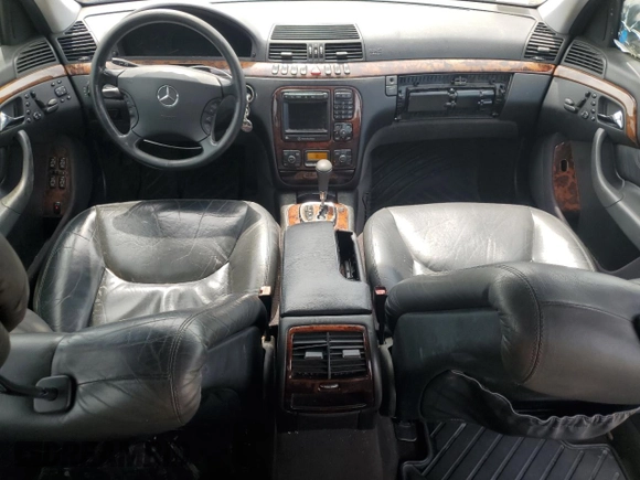 2001 Mercedes-Benz S 320/430/500 с VIN WDBNG75J31A195954, выставлен на аукционе Copart как лот 60406655 с пробегом Не указан миль и Списание • Salvage title. История ставок и продаж доступна на DreamBid. Изображение 8.