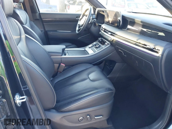 2024 Hyundai Palisade Calligraphy z VIN KM8R74GE4RU653931, wystawiony jako IAAI lot #41803590 z przebiegiem 25 374 mil mil oraz . Historia ofert i sprzedaży dostępna na DreamBid. Obrazek 5.