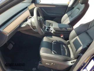2024 Tesla Model Y Long Range with VIN 7SAYGAEE6RF202481, listed as a Copart auction lot 59208165 with 15,346 mi miles and Salvage title. Bid and sale history available at DreamBid. Image 7.