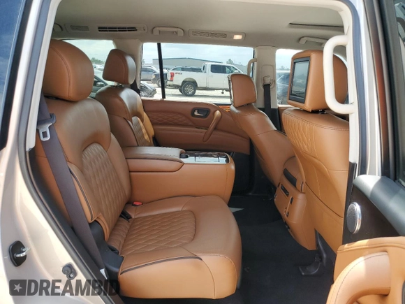 2019 Infiniti QX80 LUXE with VIN JN8AZ2NE2K9229566, listed as a Copart auction lot 71170974 with 58,629 mi miles and Salvage Title. Bid and sale history available at carsss.com. Image 11.