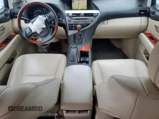 2010 Lexus RX 450h with VIN JTJBC1BA0A2400901, listed as a Copart auction lot 58485755 with 209,648 mi miles and Salvage title. Bid and sale history available at DreamBid. Image 8.