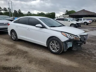 2017 Hyundai Sonata 2.4L with VIN 5NPE24AF8HH490261, listed as a Copart auction lot 51461505 with 114,059 mi miles and Salvage Title. Bid and sale history available at carsss.com. Image 4.