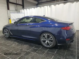 2022 Infiniti Q60 Luxe with VIN JN1EV7KL9NM630223, listed as a Copart auction lot 57433205 with 25,730 mi miles and Clean title. Bid and sale history available at DreamBid. Image 2.