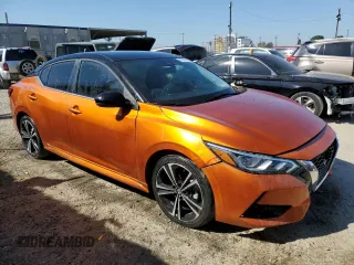 2021 Nissan Sentra SR with VIN 3N1AB8DV0MY231496, listed as a Copart auction lot 52335105 with 36,182 mi miles and Salvage Title. Bid and sale history available at carsss.com. Image 4.