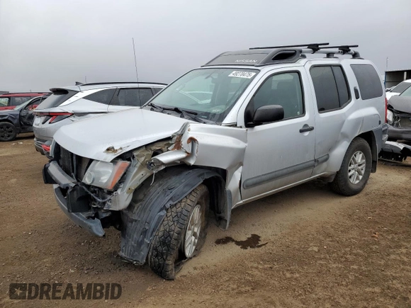 2014 Nissan Xterra X with VIN 5N1AN0NW1EN801139, listed as a Copart auction lot 49270475 with 117,619 mi miles and Salvage Title. Bid and sale history available at DreamBid. Image 1.