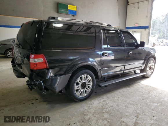 2011 Ford Expedition Max Limited with VIN 1FMJK2A50BEF20317, listed as a Copart auction lot 88308665 with 222,012 mi miles and Salvage title. Bid and sale history available at DreamBid. Image 3.