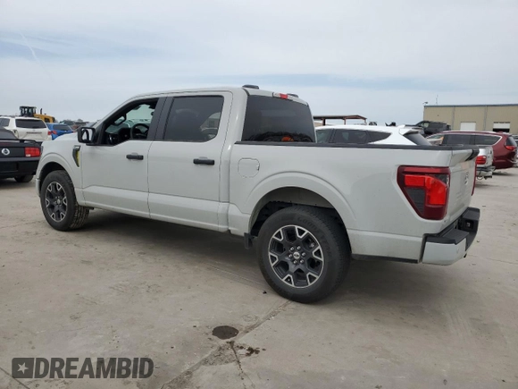 2024 Ford F-150 STX with VIN 1FTEW2KP7RKE61336, listed as a Copart auction lot 48214315 with Not Provided miles and Salvage Title. Bid and sale history available at carsss.com. Image 2.