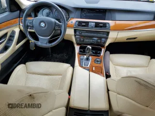 2013 BMW 5 Series 550i xDrive with VIN WBAFU9C55DDY71630, listed as a Copart auction lot 52511635 with 51,474 mi miles and Salvage title. Bid and sale history available at DreamBid. Image 8.