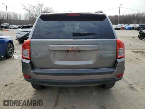 2013 Jeep Compass Sport with VIN 1C4NJCBB7DD230071, listed as a Copart auction lot 48195765 with 162,029 mi miles and Salvage Title. Bid and sale history available at carsss.com. Image 6.