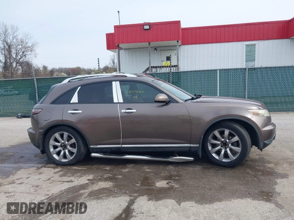 2008 Infiniti FX with VIN JNRAS08U28X101212, listed as a IAAI auction lot 41938410 with 230,121 mi miles and . Bid and sale history available at DreamBid. Image 13.