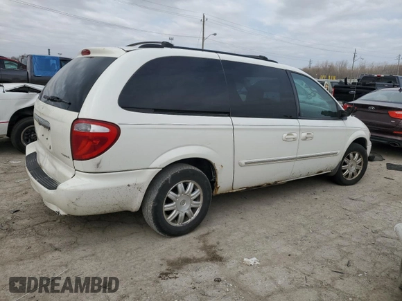 2007 Chrysler Town & Country Touring with VIN 2A4GP54LX7R138490, listed as a Copart auction lot 49036355 with Not provided miles and Salvage title. Bid and sale history available at DreamBid. Image 3.