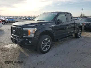 2019 Ford F-150 XL z VIN 1FTEX1EP2KKC58525, wystawiony jako Copart lot #50832515 z przebiegiem 45 153 mil mil oraz Szkoda całkowita • Salvage title. Historia ofert i sprzedaży dostępna na DreamBid. Obrazek 1.