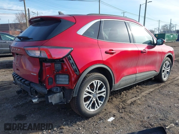 2021 Ford Escape SEL with VIN 1FMCU9H97MUA17834, listed as a IAAI auction lot 41754431 with 47,726 mi miles and . Bid and sale history available at DreamBid. Image 4.