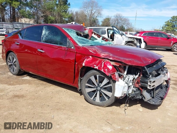 2019 Nissan Altima 2.5 SV with VIN 1N4BL4DV9KC218782, listed as a IAAI auction lot 41679464 with 112,195 mi miles. Bid and sale history available at carsss.com. Image 1.