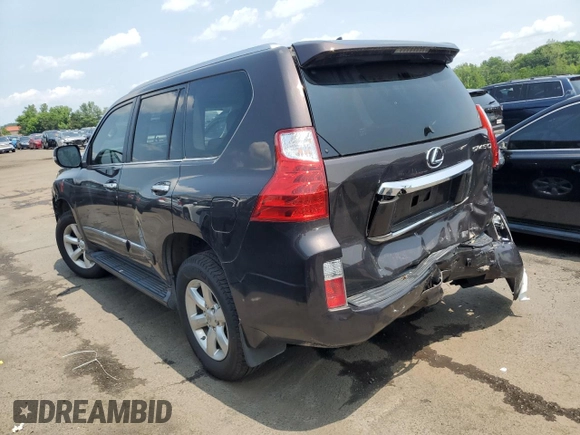 2012 Lexus GX 460 with VIN JTJBM7FX9C5036817, listed as a Copart auction lot 57619005 with 172,994 mi miles and Salvage title. Bid and sale history available at DreamBid. Image 2.