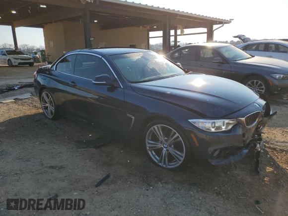 2016 BMW 4 Series 428i with VIN WBA3V7C57G5A28065, listed as a Copart auction lot 47091245 with 75,949 mi miles and Salvage title. Bid and sale history available at DreamBid. Image 4.