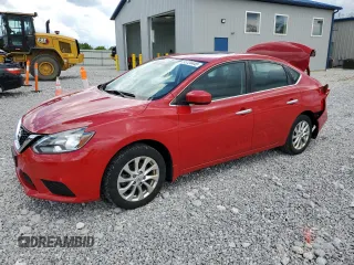 2018 Nissan Sentra S with VIN 3N1AB7AP4JY249673, listed as a Copart auction lot 55724445 with 54,161 mi miles and Salvage Title. Bid and sale history available at DreamBid. Image 1.