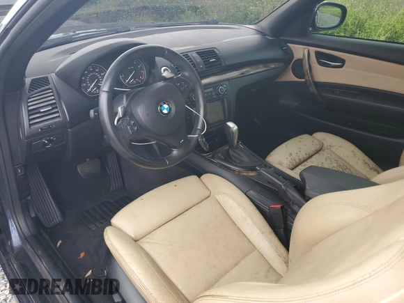 2010 BMW 1 Series 135i with VIN WBAUN9C5XAVK41242, listed as a Copart auction lot 74616664 with Not Provided miles and Salvage Title. Bid and sale history available at carsss.com. Image 8.