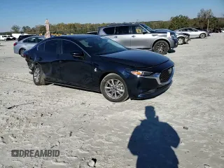 2021 Mazda 3 S with VIN 3MZBPAAL6MM254248, listed as a Copart auction lot 80658484 with 46,838 mi miles and Salvage title. Bid and sale history available at DreamBid. Image 11.