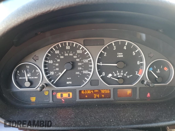2005 BMW 3 Series 330xi with VIN WBAEW53445PN40110, listed as a Copart auction lot 86427714 with 163,364 mi miles and Clean Title. Bid and sale history available at DreamBid. Image 9.
