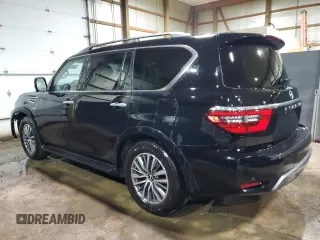 2022 Nissan Armada SL with VIN JN8AY2BA8N9393851, listed as a Copart auction lot 47651685 with 60,213 mi miles and Clean Title. Bid and sale history available at carsss.com. Image 2.