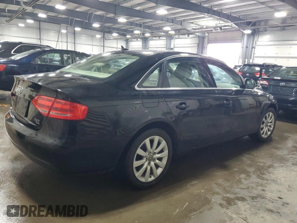 2009 Audi A4 Premium Plus with VIN WAUSF78K39A145608, listed as a Copart auction lot 53444015 with 155,982 mi miles and Salvage title. Bid and sale history available at DreamBid. Image 3.