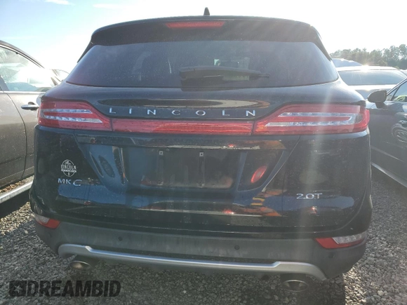 2018 Lincoln MKC Select with VIN 5LMCJ2C95JUL30445, listed as a Copart auction lot 73980604 with Not Provided miles and Non Repairable. Bid and sale history available at DreamBid. Image 6.