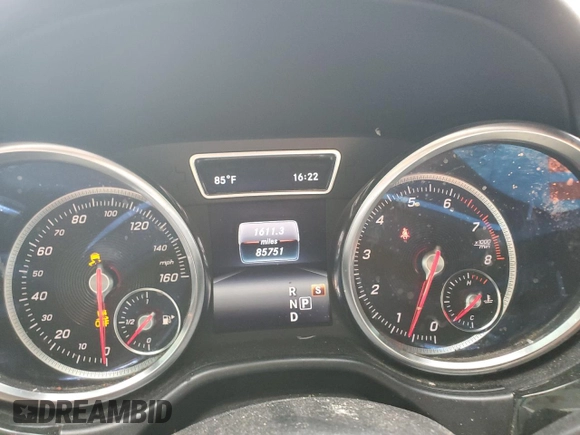 2018 Mercedes-Benz GLS 450 with VIN 4JGDF6EE0JB110183, listed as a Copart auction lot 45126624 with 85,751 mi miles and . Bid and sale history available at DreamBid. Image 9.