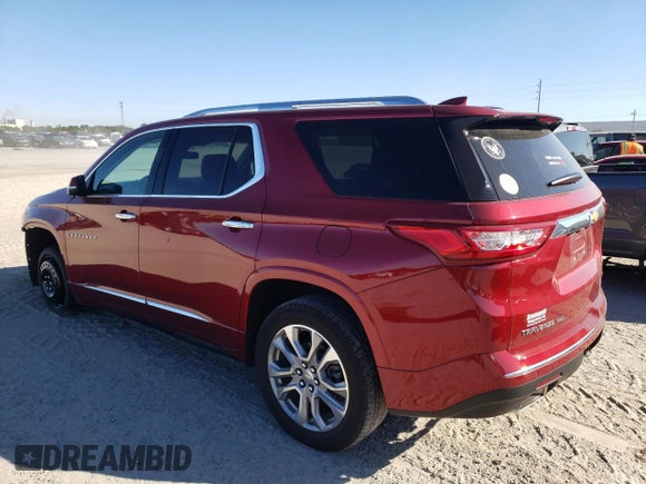 2021 Chevrolet Traverse Premier with VIN 1GNEVKKW8MJ146562, listed as a Copart auction lot 73495002 with 24,420 mi miles. Bid and sale history available at carsss.com. Image 2.