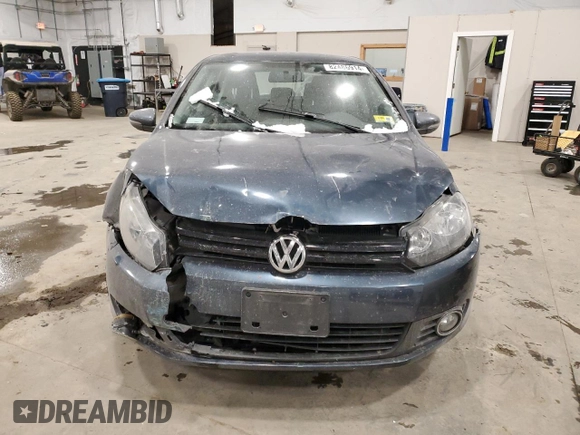 2012 Volkswagen Golf TDI with VIN WVWNM7AJ3CW337760, listed as a Copart auction lot 82486914 with 102,875 mi miles and Salvage title. Bid and sale history available at DreamBid. Image 5.