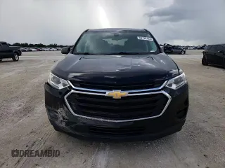 2018 Chevrolet Traverse LS with VIN 1GNERFKW8JJ136279, listed as a Copart auction lot 69132134 with 138,504 mi miles and Non Repairable. Bid and sale history available at carsss.com. Image 12.