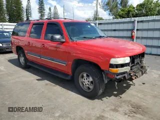 2002 Chevrolet Suburban LS with VIN 3GNEC16Z62G333723, listed as a Copart auction lot 59949255 with 151,548 mi miles and Salvage title. Bid and sale history available at DreamBid. Image 4.