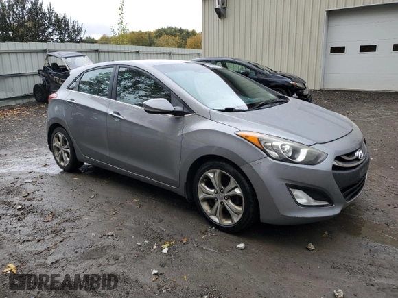 2013 Hyundai Elantra GT with VIN KMHD35LEXDU149555, listed as a Copart auction lot 75856704 with 141,686 mi miles and Salvage Title. Bid and sale history available at carsss.com. Image 4.