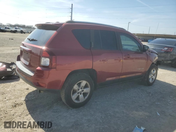 2016 Jeep Compass 75th Anniversary with VIN 1C4NJCBB5GD749124, listed as a Copart auction lot 45005845 with 84,702 mi miles and Salvage Title. Bid and sale history available at carsss.com. Image 3.