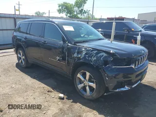 2021 Jeep Grand Cherokee Limited with VIN 1C4RJKBG1M8105003, listed as a IAAI auction lot 42227038 with 77,299 mi miles and . Bid and sale history available at DreamBid. Image 1.