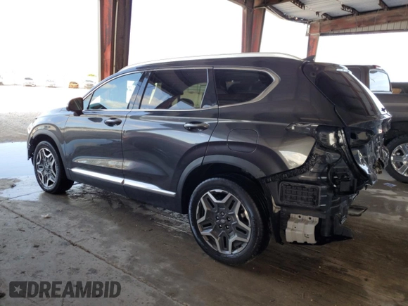 2022 Hyundai Santa Fe Limited with VIN 5NMS44AL4NH416749, listed as a Copart auction lot 46430575 with 38,506 mi miles and Non Repairable. Bid and sale history available at carsss.com. Image 2.