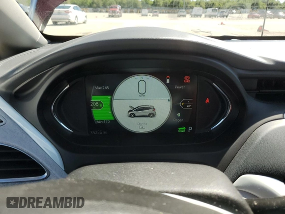 2021 Chevrolet Bolt EV Premier z VIN 1G1FZ6S08M4100791, wystawiony jako Copart lot #48553755 z przebiegiem 35 235 mil mil oraz Szkoda całkowita • Salvage title. Historia ofert i sprzedaży dostępna na DreamBid. Obrazek 9.