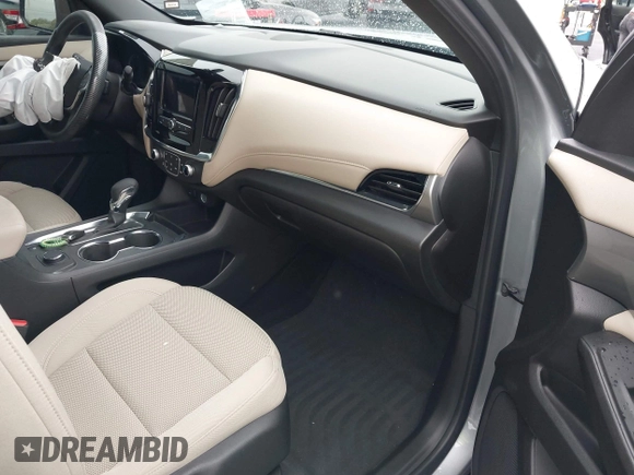2023 Chevrolet Traverse LS with VIN 1GNERFKW6PJ340667, listed as a IAAI auction lot 42340837 with 26,746 mi miles and . Bid and sale history available at DreamBid. Image 5.