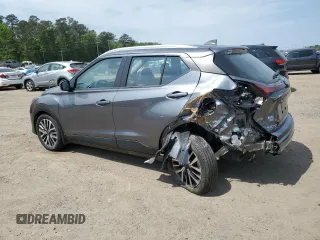 2023 Nissan Kicks SV with VIN 3N1CP5CV7PL498968, listed as a Copart auction lot 52902295 with 10,112 mi miles and Salvage Title. Bid and sale history available at DreamBid. Image 2.