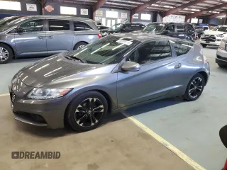 2015 Honda CR-Z EX with VIN JHMZF1D68FS000477, listed as a Copart auction lot 75203534 with 271,471 mi miles and Clean Title. Bid and sale history available at carsss.com. Image 1.
